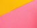 画像4: 浴衣帯 女性用 シンプルな無地両面帯【黄色＆ピンク】 (4)