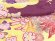 画像5: 卒業式 袴セット 女性用 モダン柄の小振袖(二尺袖の着物)と刺繍袴 2点セット 合繊【紫系、雲と菊】 (5)