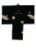 画像3: お宮参り 男の子 着物 正絹 刺繍柄 日本製 赤ちゃんのお祝い着 初着 産着 襦袢付き【黒地、宝船と富士】 (3)