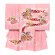 画像2: お宮参り 女の子 着物 正絹 刺繍入り 赤ちゃんのお祝い着 初着 産着 襦袢付き【ピンク、おしどり】 (2)