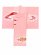 画像3: お宮参り 女の子 着物 正絹 刺繍入り 赤ちゃんのお祝い着 初着 産着 襦袢付き【ピンク、おしどり】 (3)