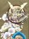 画像4: お宮参り 男の子 着物 刺繍入り 日本製 赤ちゃんのお祝い着 初着 産着 合繊 襦袢付き【黄土色、兜と松竹梅、流水】 (4)