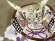 画像6: お宮参り 男の子 着物 刺繍入り 日本製 赤ちゃんのお祝い着 初着 産着 合繊 襦袢付き【黄土色、兜と松竹梅、流水】 (6)