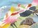 画像5: お宮参り 女の子 着物 正絹 日本製 手描き 赤ちゃんのお祝い着(初着 産着) 襦袢付き【水色、舞鶴と岩清水】 (5)
