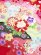 画像6: 七五三 7歳 女の子用 日本製 正絹 絵羽付け 四つ身の着物【赤、古典 桜と菊】 (6)