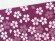 画像3: ジュニア用の浴衣帯や卒業式の袴下用の帯に 小袋帯【紫 桜】 (3)