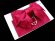 画像2: 子供浴衣帯 女の子用作り帯(結び帯)【濃いピンク、トンボ】 (2)