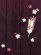 画像3: 卒業式 小学生向け ジュニアサイズの女の子用刺繍入りぼかし袴(140サイズ)【ローズ、矢絣と梅】 (3)