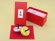画像5: お正月の飾りに 京都の伝統工芸 匠の手作り*京こま*中サイズ(箱入り)【金銀】2個セット (5)