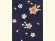 画像3: 七五三 3歳女の子用 桜刺繍の子供袴【紺】 紐下丈55cm(100サイズ) (3)