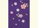 画像3: 七五三 3歳女の子用 桜刺繍の子供袴【青紫】 紐下丈55cm(100サイズ) (3)