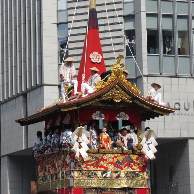 祇園祭　山鉾巡行(先祭り)