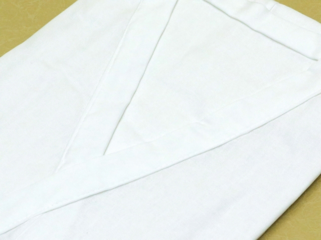 メンズ着物用インナー 男性用和装肌着 肌襦袢 肌じゅばん 日本製 M/Lサイズ【白】