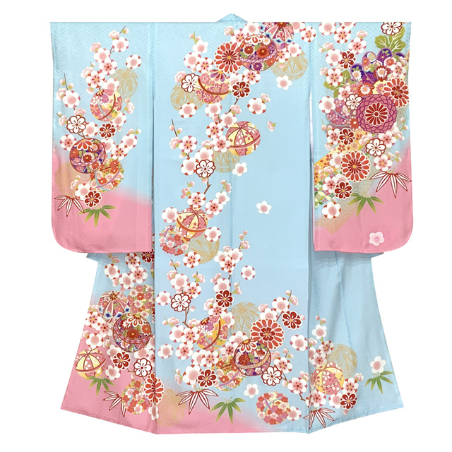 つぶあん様　七五三　七歳着物一式／晴れ着／古典柄 楽天市場】単品販売 絵羽柄 四つ身 着物 選べる8柄 古典 レトロ